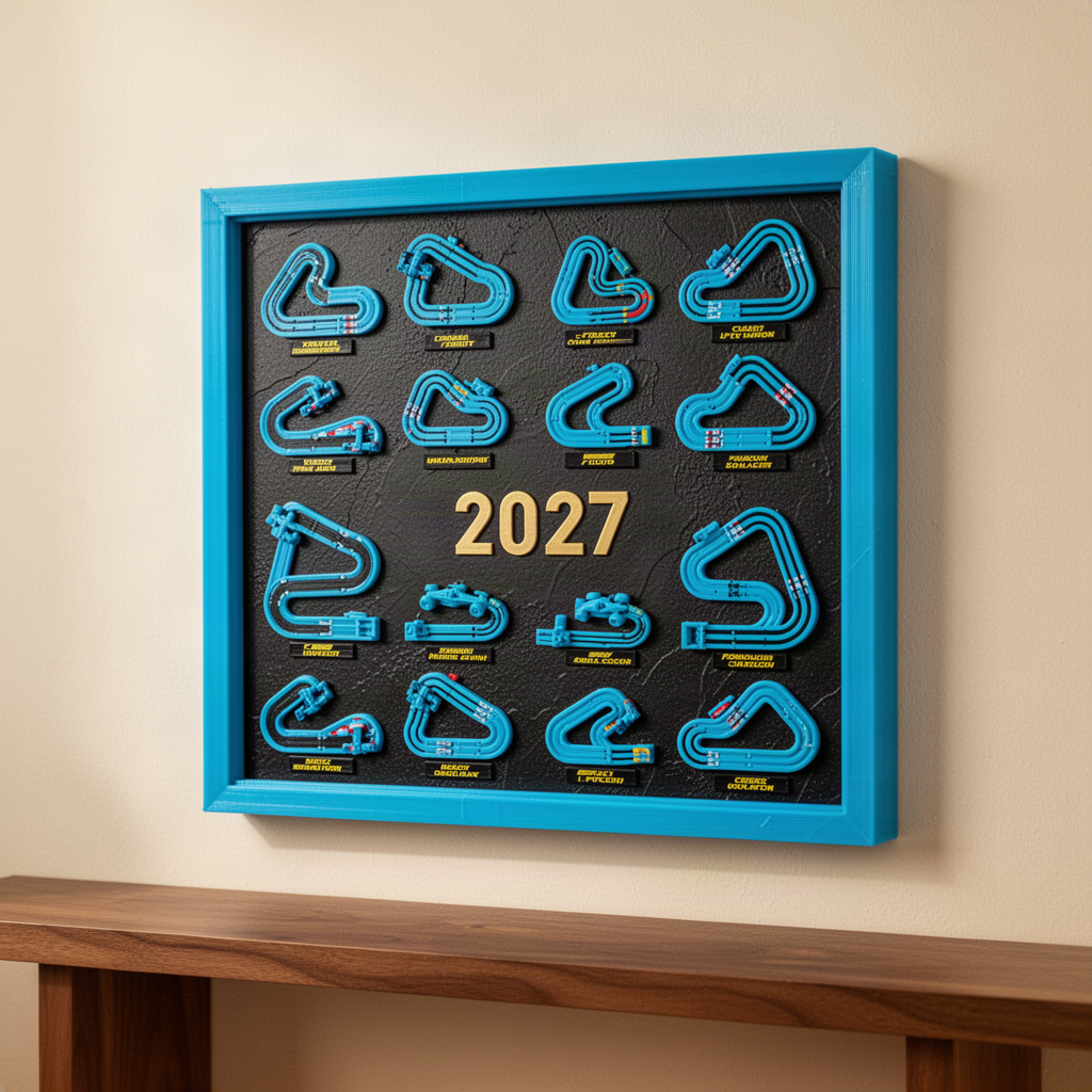 Circuit Season Wall Board